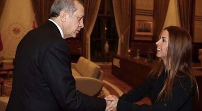 Şarkıcı Niran Ünsal, Cumhurbaşkanı Erdoğan ile görüştü