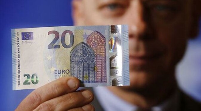 Yeni 20 Euro tanıtıldı
