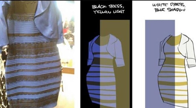 Sosyal medyayı karıştıran elbisenin renginde sonuç: Mavi siyah