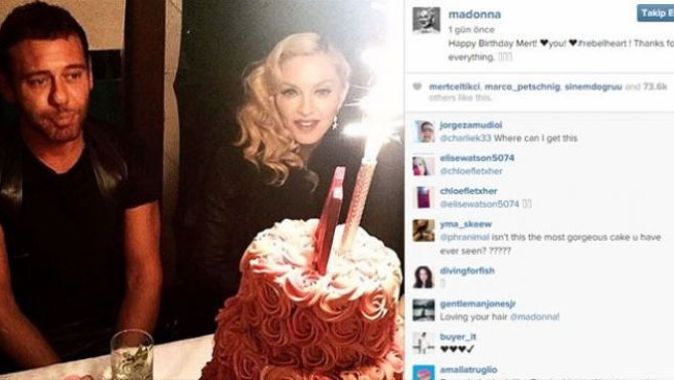 Madonna hangi Türk isme sürpriz yaptı! İşte detaylar