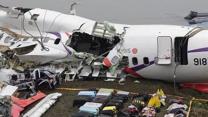 Tayvan&#039;daki uçak kazası&#039;nda 31&#039;e yükseldi