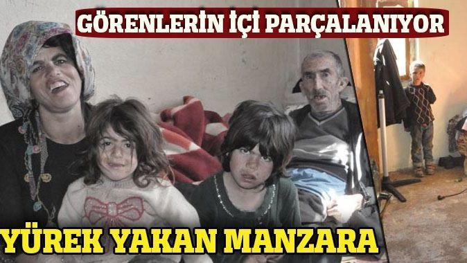 Diyarbakır&#039;da yürek burkan manzara