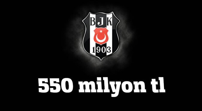 Beşiktaş çıldırdı, tam 550 milyon tl