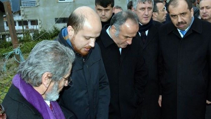Cenaze törenine Bilal Erdoğan&#039;da katıldı!