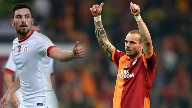 Sneijder&#039;den Sinan Gümüş&#039;e övgü!