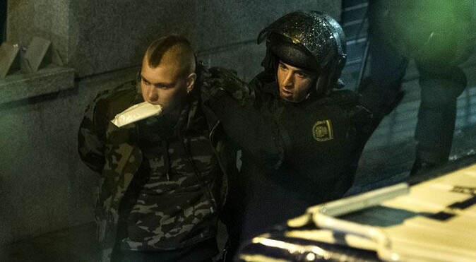 İspanya&#039;da olaylı gösteri: 17 gözaltı