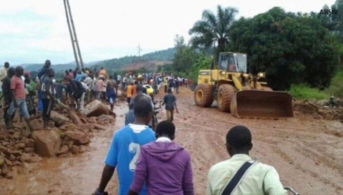 Burundi&#039;de heyelan: 15 ölü