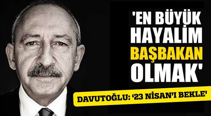Davutoğlu&#039;ndan Kılıçdaroğlu&#039;na 23 Nisan göndermesi
