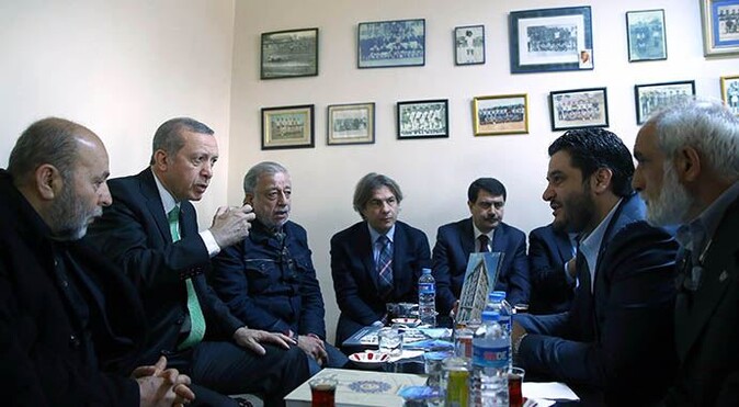 Cumhurbaşkanı Erdoğan, eski kulübünü ziyaret etti