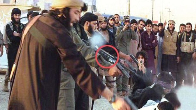 Terör örgütü IŞİD&#039;den kameralı katliam