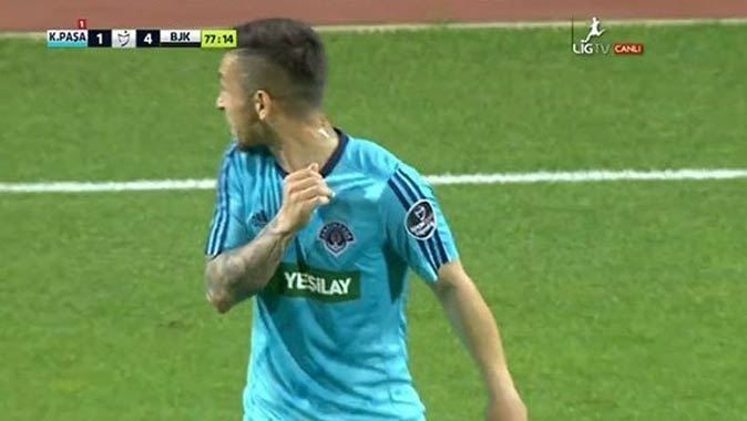 Kasımpaşa-Beşiktaş maçında ikinci Emenike vakası