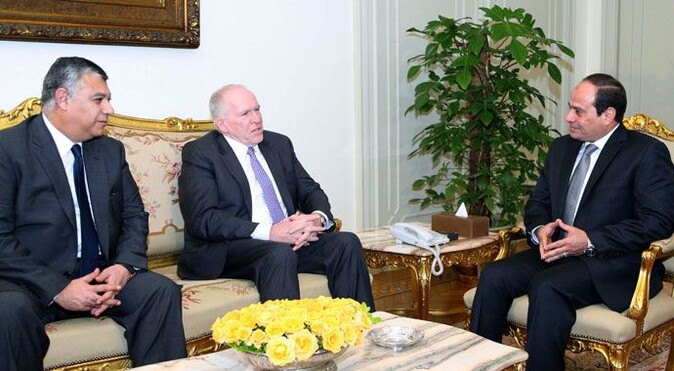 CIA Başkanı Sisi ile görüştü