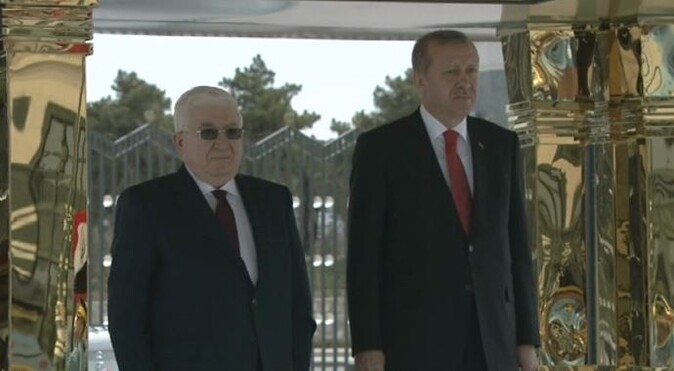  Irak Cumhurbaşkanı Türkiye&#039;de