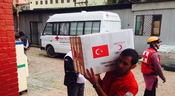 Türk Kızılayı, Nepal&#039;e bin çadır gönderecek