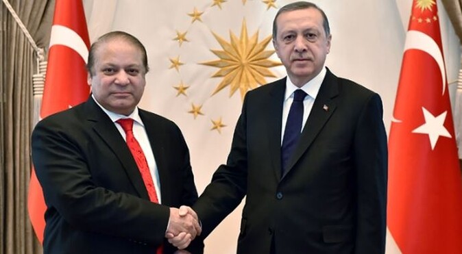  Erdoğan Pakistan Başbakanı&#039;nı kabul etti