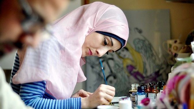Gazzeli sanatçı kardeşler İsrail ablukasına direniyor