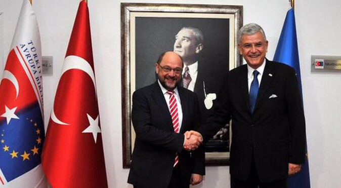 AB Bakanı Bozkır, AP ve AKPM başkanları ile görüştü