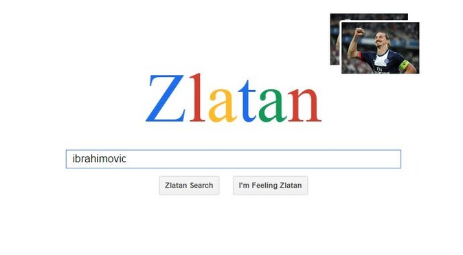 İbrahimovic&#039;in hayranları &#039;Zlaaatan.com&#039; diye arama motoru yaptılar