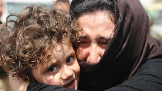 Terör örgütü rehin tuttuğu 200 Yezidi&#039;yi serbest bıraktı