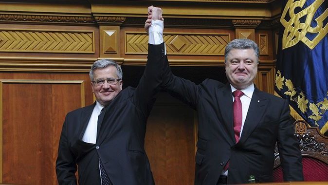 Polonya Cumhurbaşkanı Komorowski, Ukrayna&#039;da