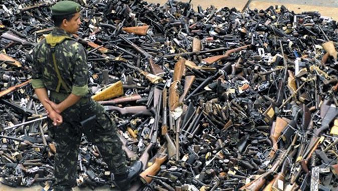 Brezilya&#039;da ateşli silahlar nedeniyle her gün 116 kişi ölüyor