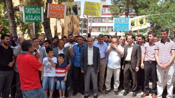 Şanlıurrfa&#039;dan Mursi&#039;ye destek