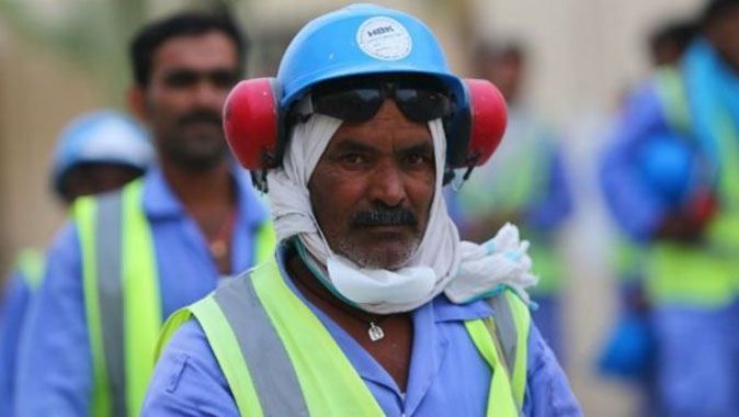 Katar yine işçiler konusunda eleştirildi