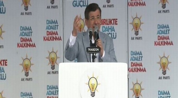 Ahmet Davutoğlu Trabzon&#039;da konuştu