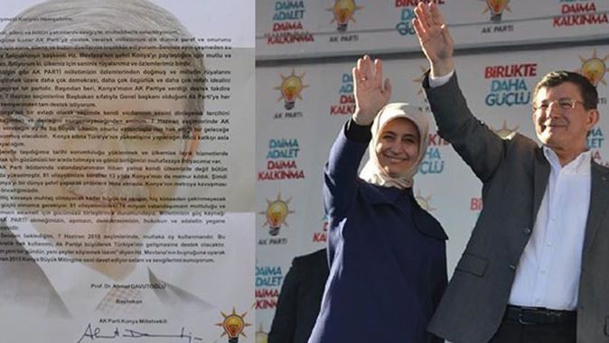 Davutoğlu&#039;ndan 600 bin mektup