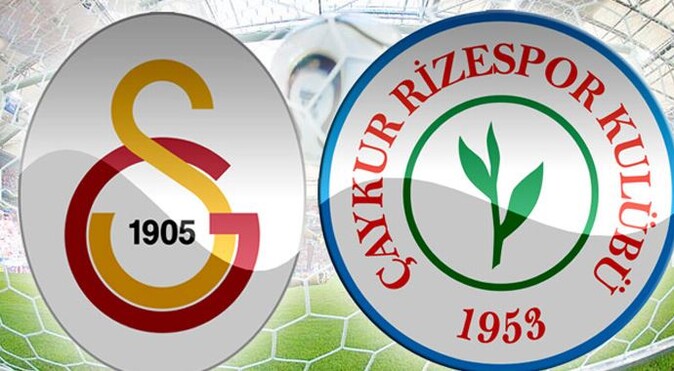 Galatasaray ile Çaykur Rizespor 30. randevuda
