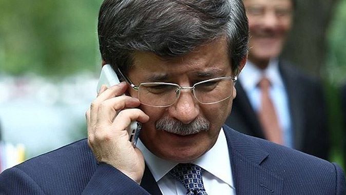 Davutoğlu&#039;ndan Özekinci&#039;ye geçmiş olsun telefonu