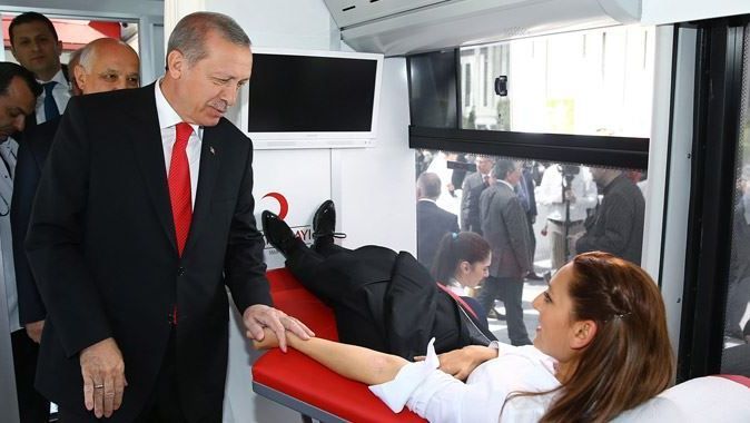Erdoğan&#039;dan kan bağışı çağırısı