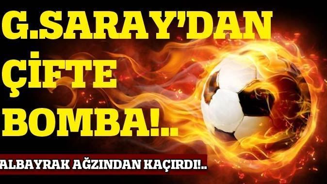 Galatasaray&#039;da çifte bomba!