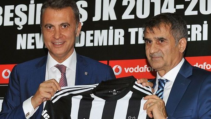 Şenol Güneş Beşiktaş&#039;la 2+1 yıllık resmi sözleşme imzaladı