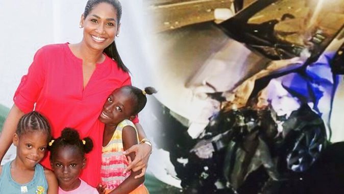 Jamaikalı kadın bakan kaza geçirdi
