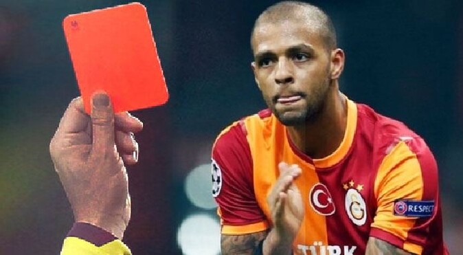 Galatasaray&#039;ın en çok kart gören futbolcusu Melo