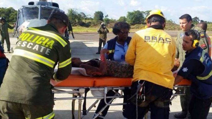 Kolombiya&#039;da düşen uçaktaki anne ve bebeği beş gün sonra kurtarıldı