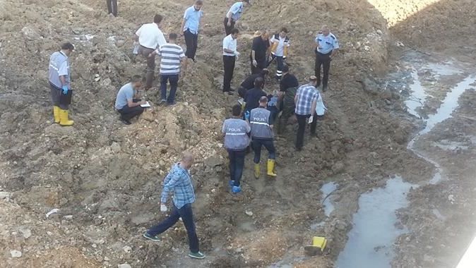 Bursa&#039;daki inşaatta suya düşen bekçi öldü