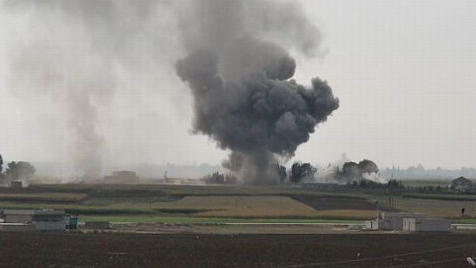 IŞİD&#039;den sınırda bombalı saldırı!