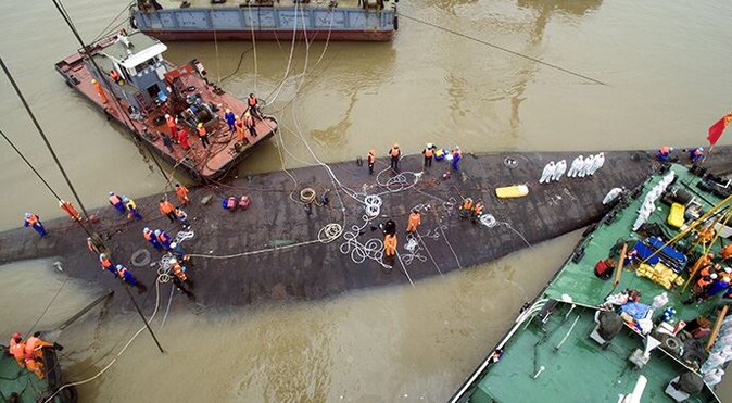 Çin&#039;deki gemi kazasında ölü sayısı 65&#039;e yükseldi
