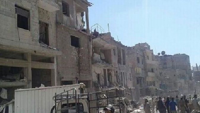 İdlib&#039;te katliam: 17 ölü, 50 yaralı