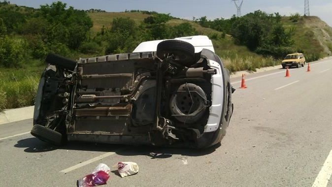 Tosya&#039;daki feci kazada 5 kişi yaralandı