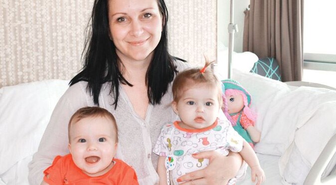 Makedonyalı bebeğe anne karaciğeri nakledildi
