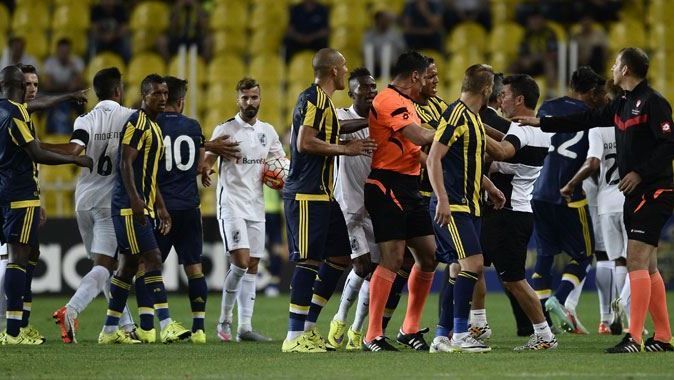 Hazırlık maçında gülen Fenerbahçe