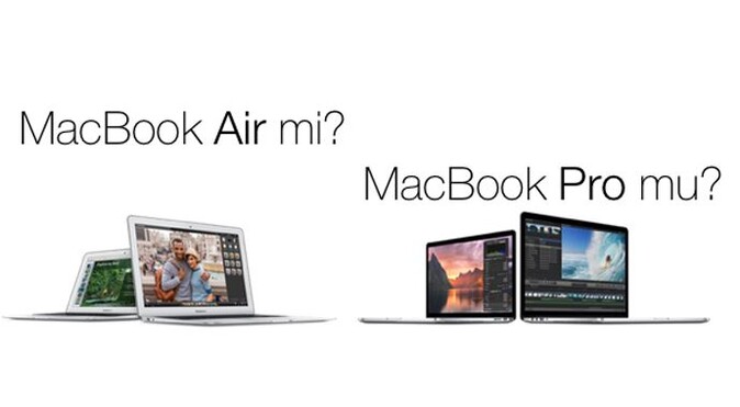 13-inç MacBook Air Vs 13-inç Retina MacBook Pro Karşılaştırma