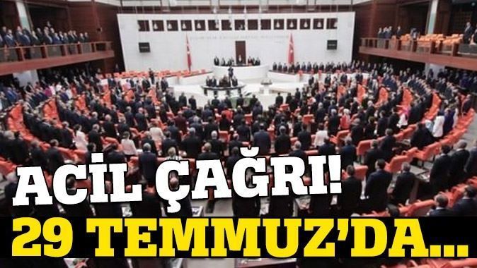 CHP, Meclis&#039;i acil toplantı için çağırdı