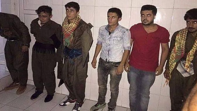 6 PKK&#039;lı karakola girmeden yakalandı