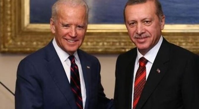 Erdoğan Biden&#039;la görüştü