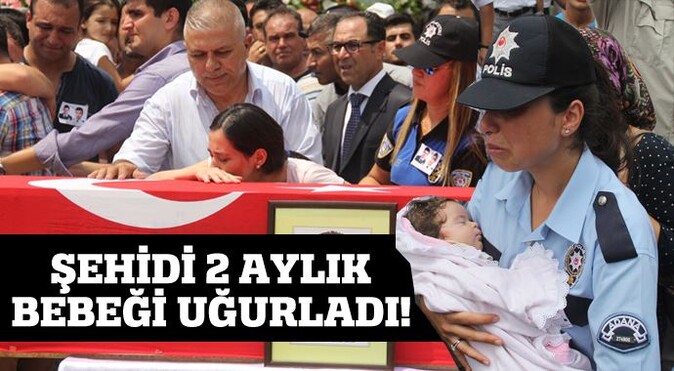 Adana&#039;da şehit olan polislere gözyaşları ile veda