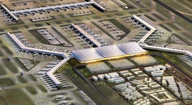 Üçüncü Havalimanı terminalinin inşaatına başlandı!